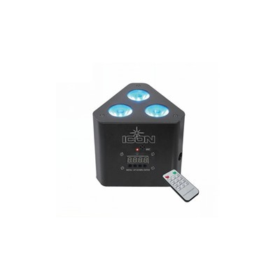 Daim duab peb sab 3x9W RGB LED Par Uplight